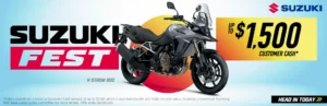 Read more about the article Suzuki Fest – $1,000 Customer Cash