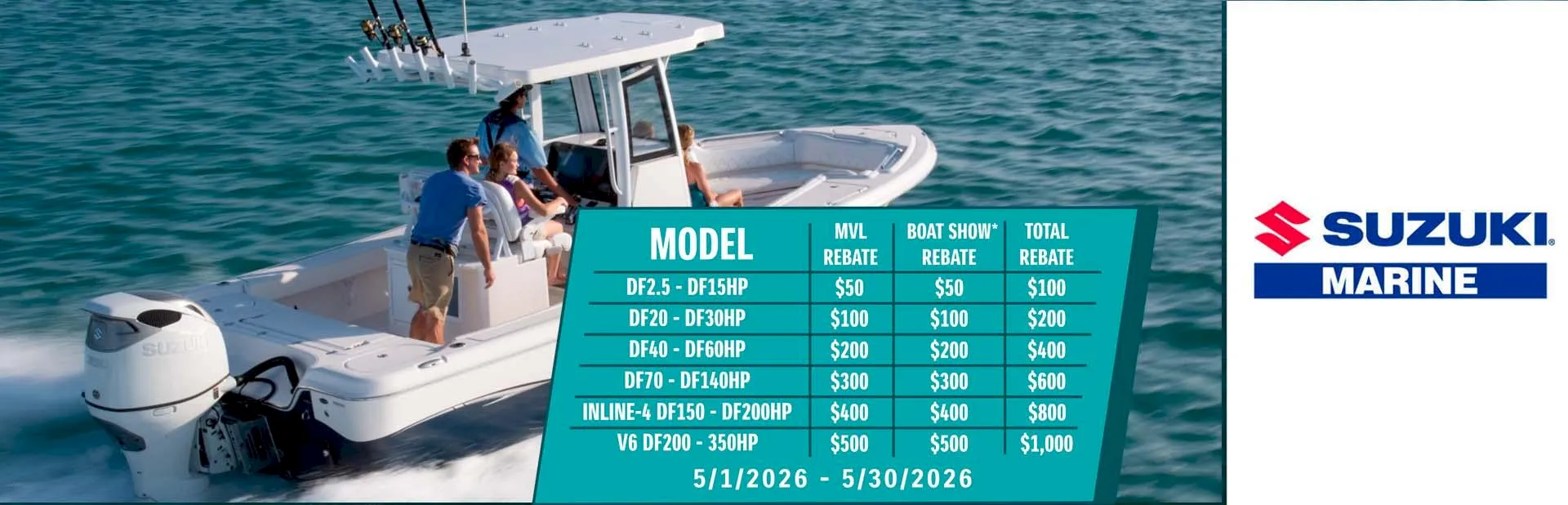 You are currently viewing Suzuki Marine Current Rebates