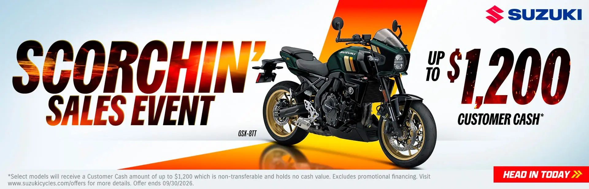 You are currently viewing Suzuki – SCORCHIN’ SALES EVENT