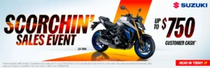 Read more about the article Suzuki – SCORCHIN’ SALES EVENT