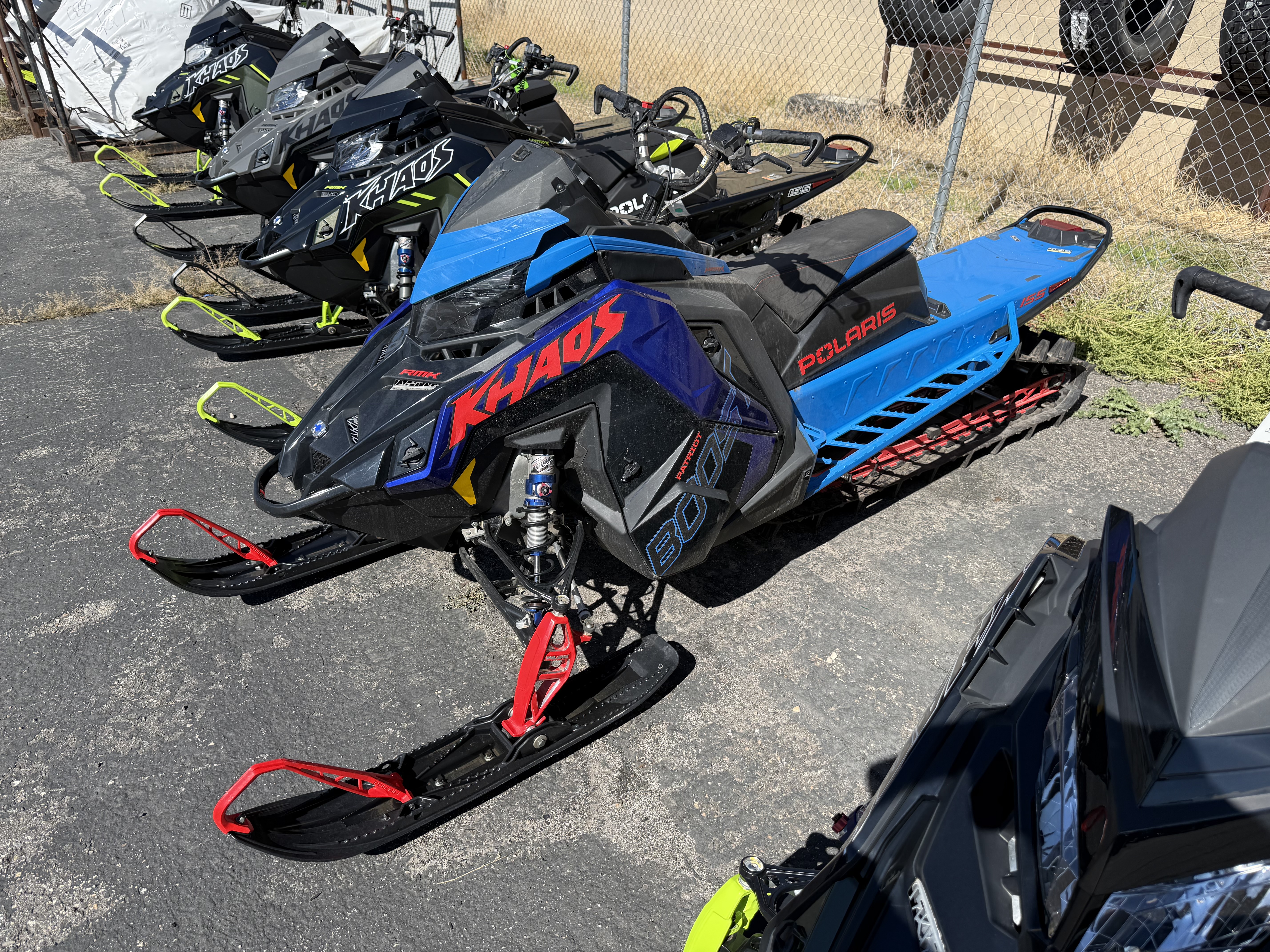 2023 Polaris Patriot Boost RMK Khaos Slash 155 SNOWMOBILE