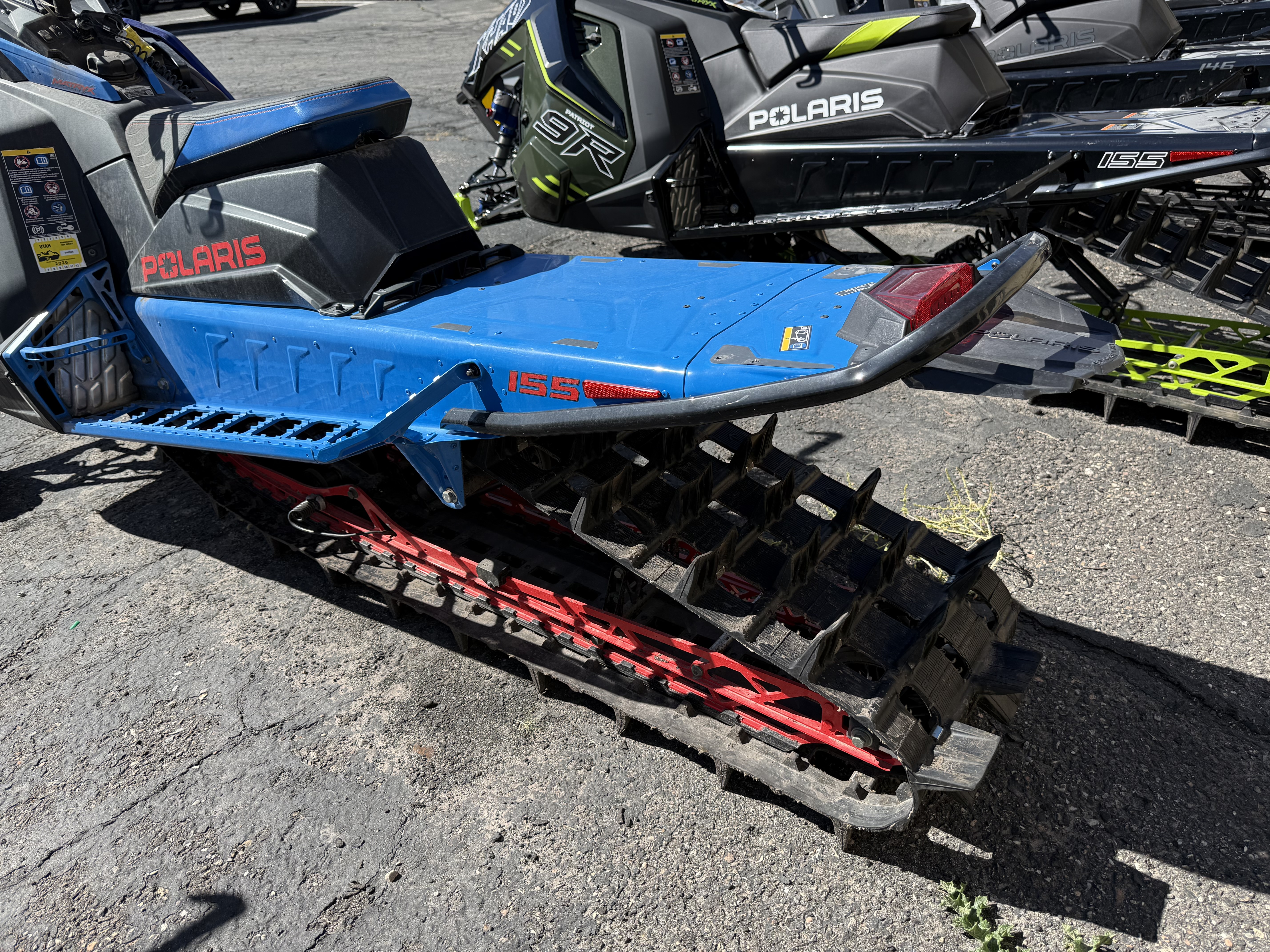 2023 Polaris Patriot Boost RMK Khaos Slash 155 SNOWMOBILE