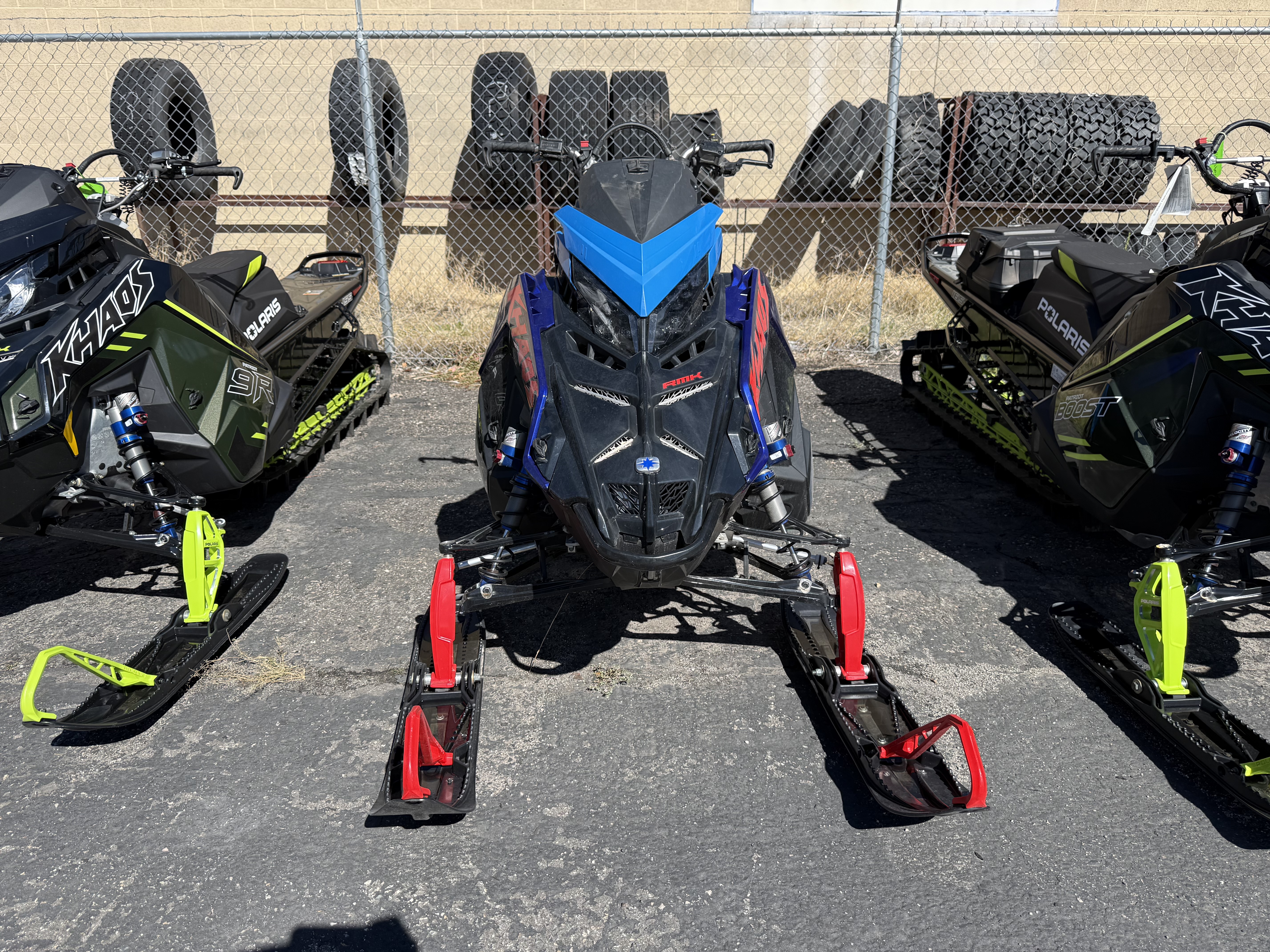 2023 Polaris Patriot Boost RMK Khaos Slash 155 SNOWMOBILE