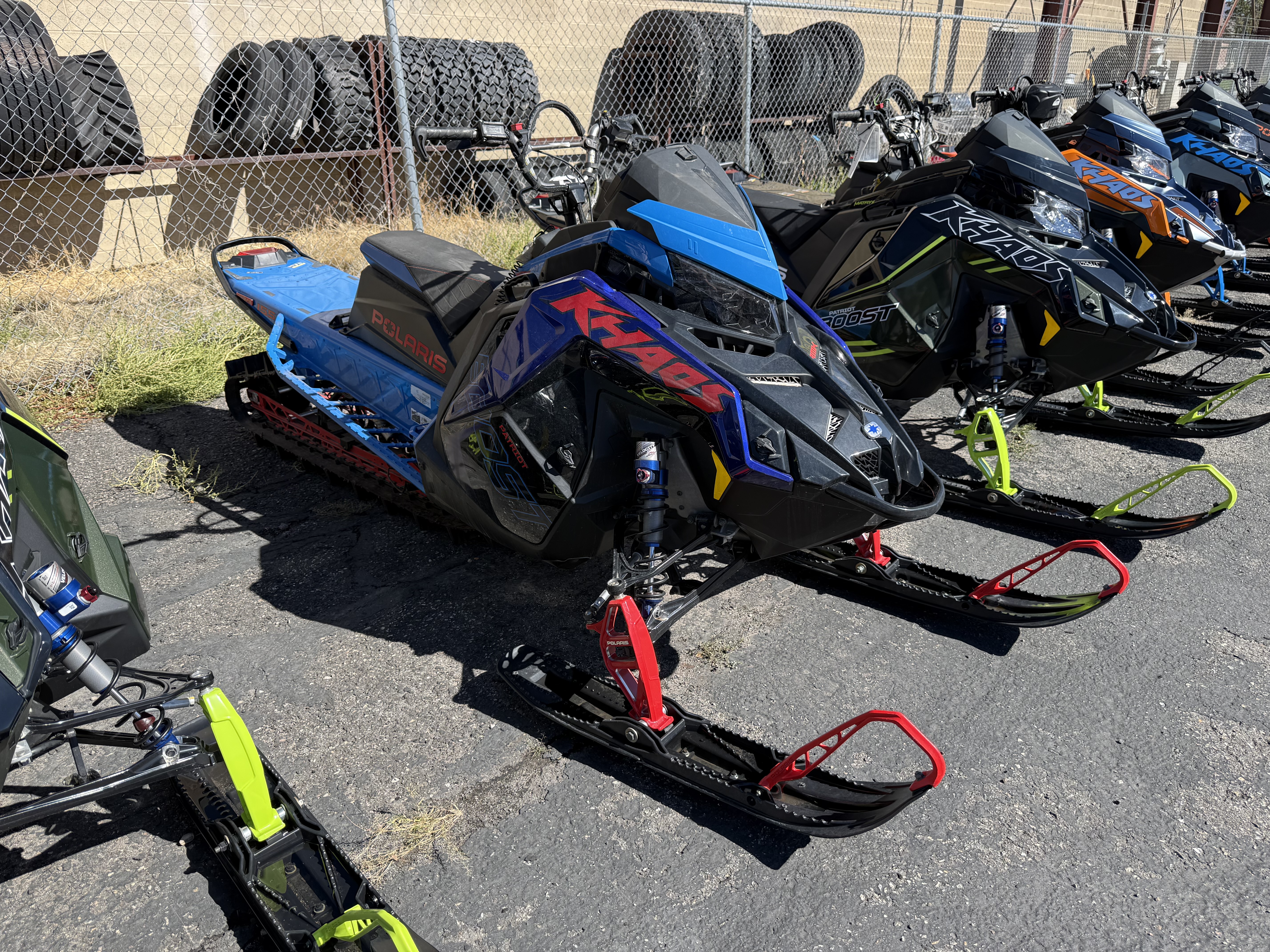 2023 Polaris Patriot Boost RMK Khaos Slash 155 SNOWMOBILE
