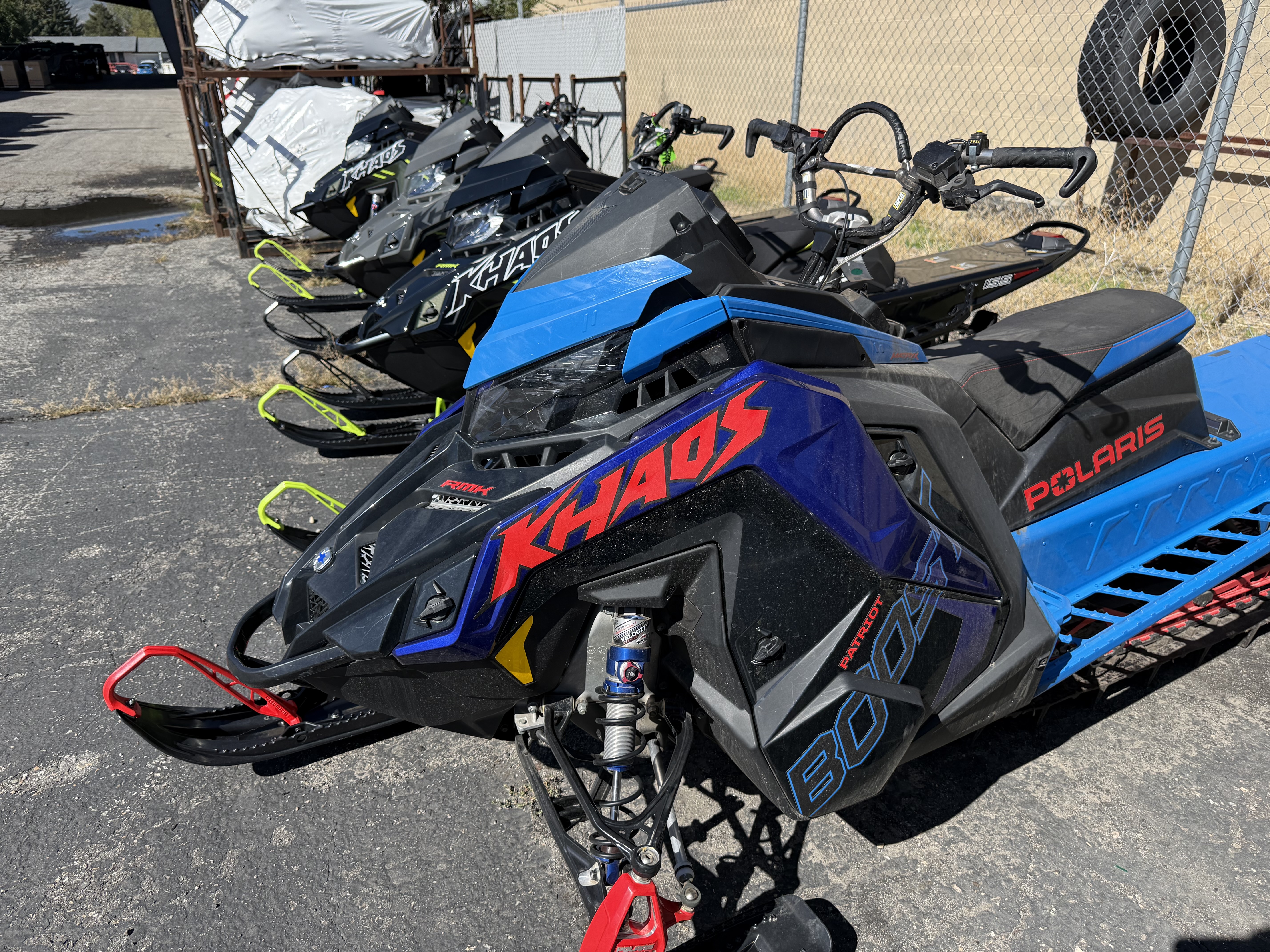 2023 Polaris Patriot Boost RMK Khaos Slash 155 SNOWMOBILE