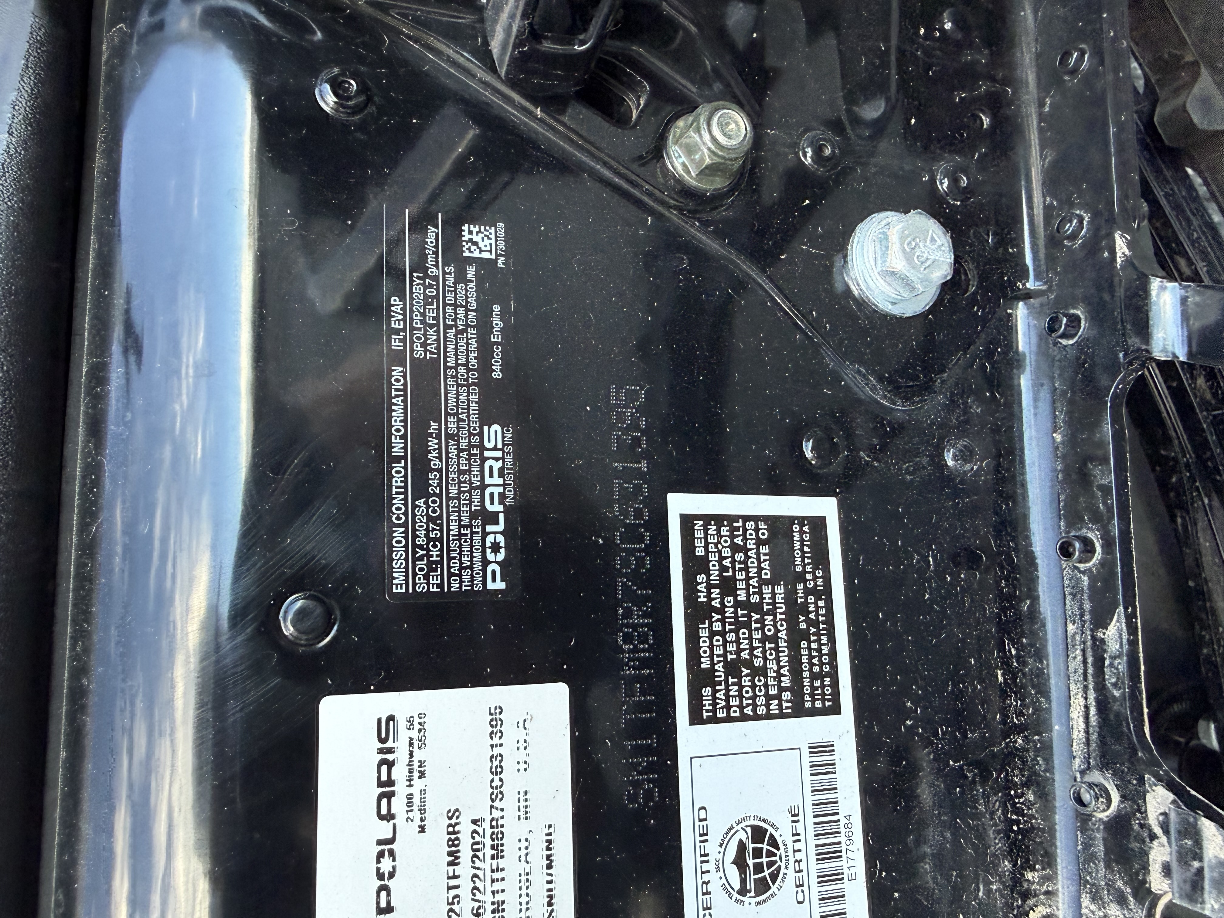 2025 POLARIS PRO RMK 155 850 SNOWMOBILE