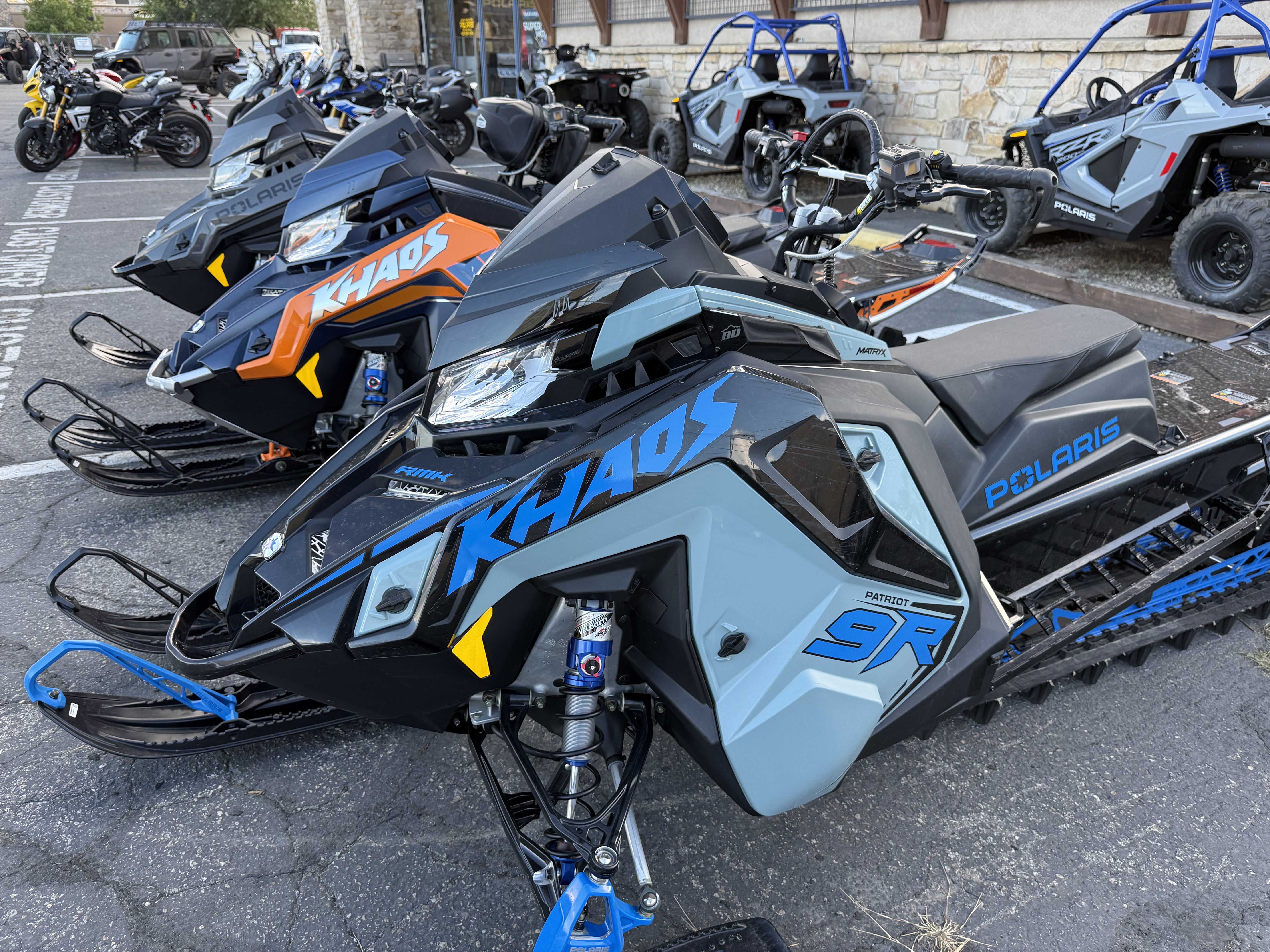 2026 POLARIS Patriot 9R RMK Khaos 155 2.75 SNOWMOBILE