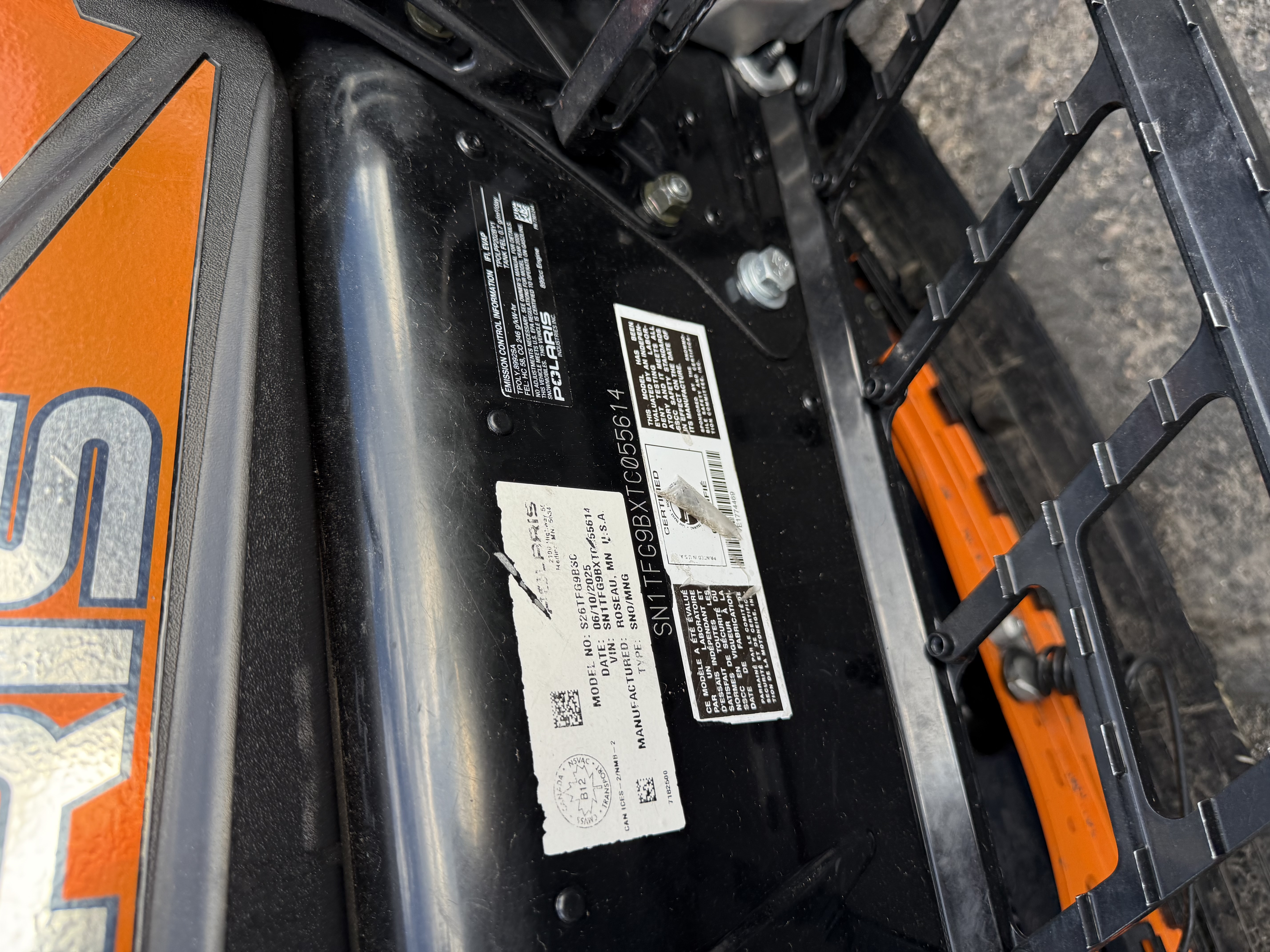 2026 POLARIS Patriot 9R RMK Khaos 155 Limited Edition 325 SNOWMOBILE