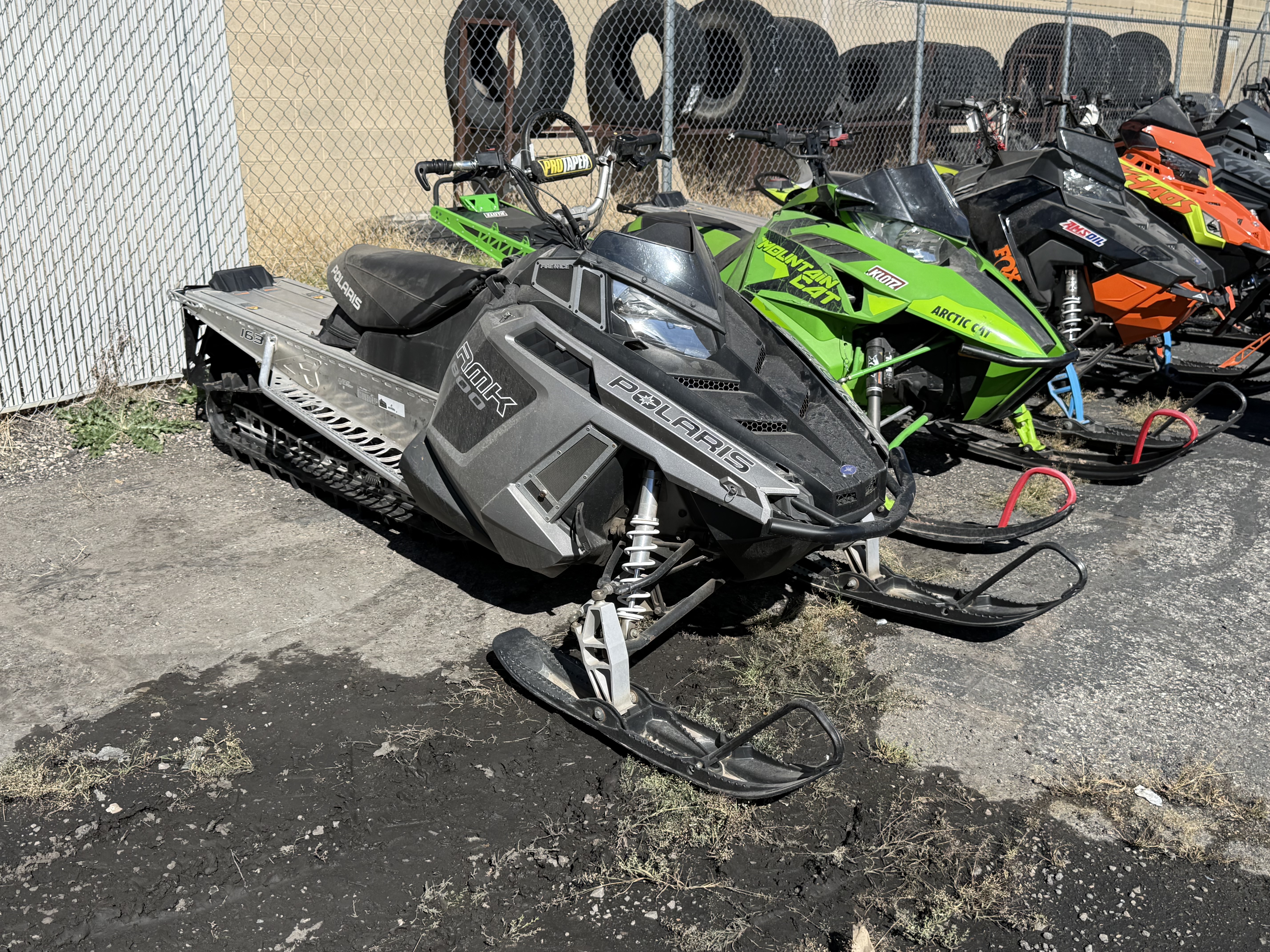 2011 Polaris 800 PRO RMK 163, Silver 800 163 Base