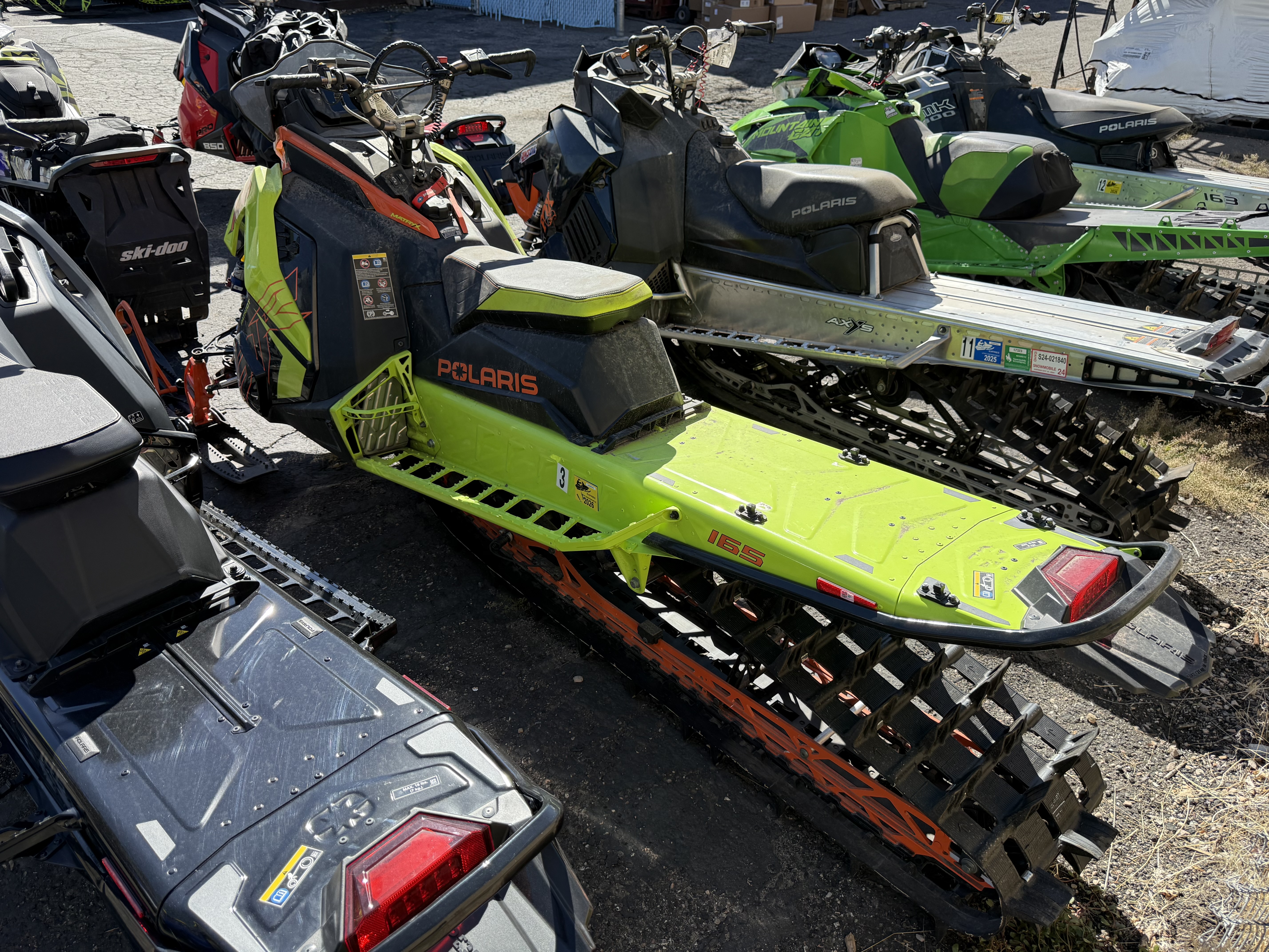 2023 POLARIS Patriot 9R RMK Khaos Slash 165 2.75" SNOWMOBILE