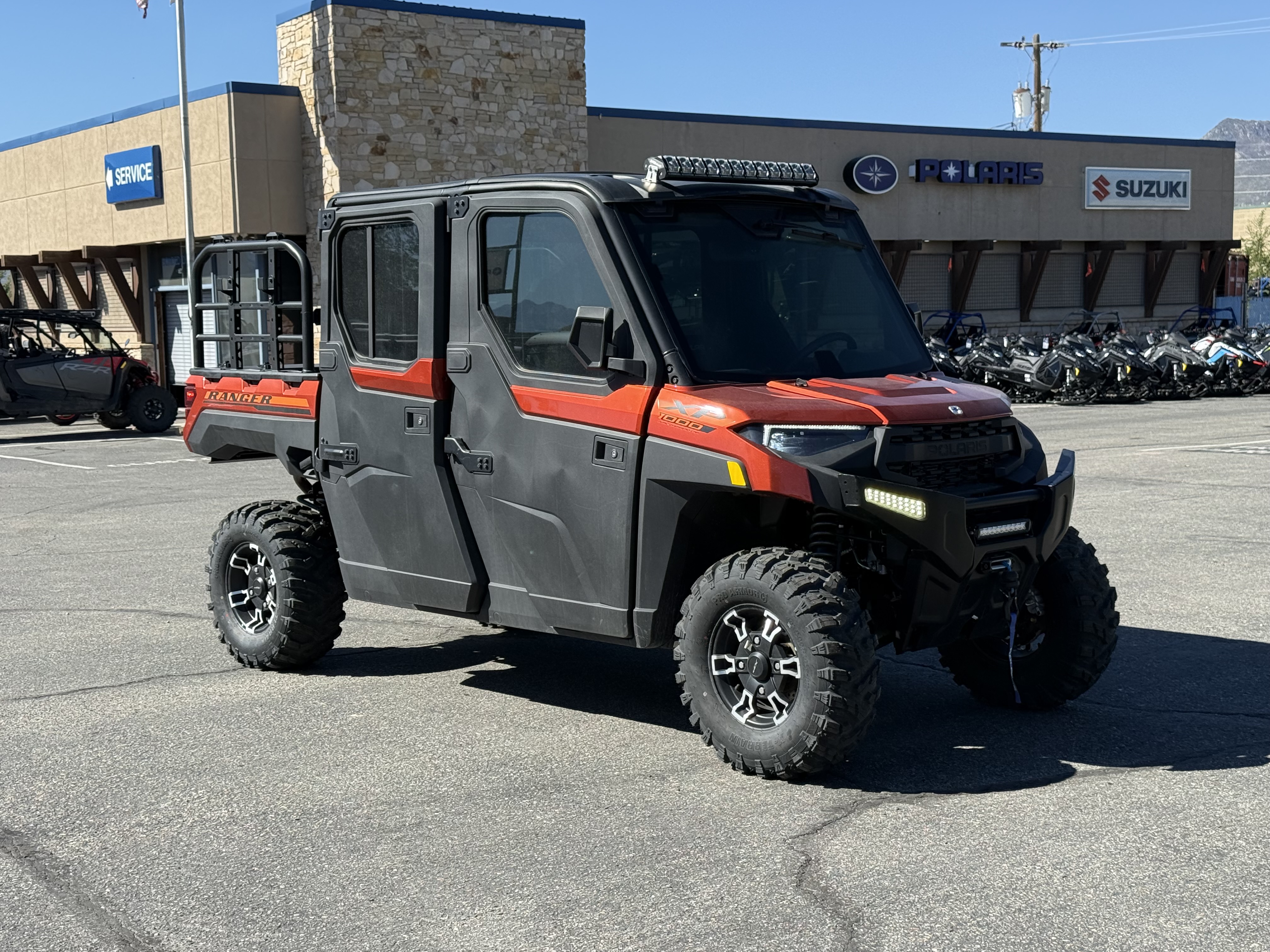 2026 Polaris RANGER CREW XP 1000 NorthStar Premium Orange Rust